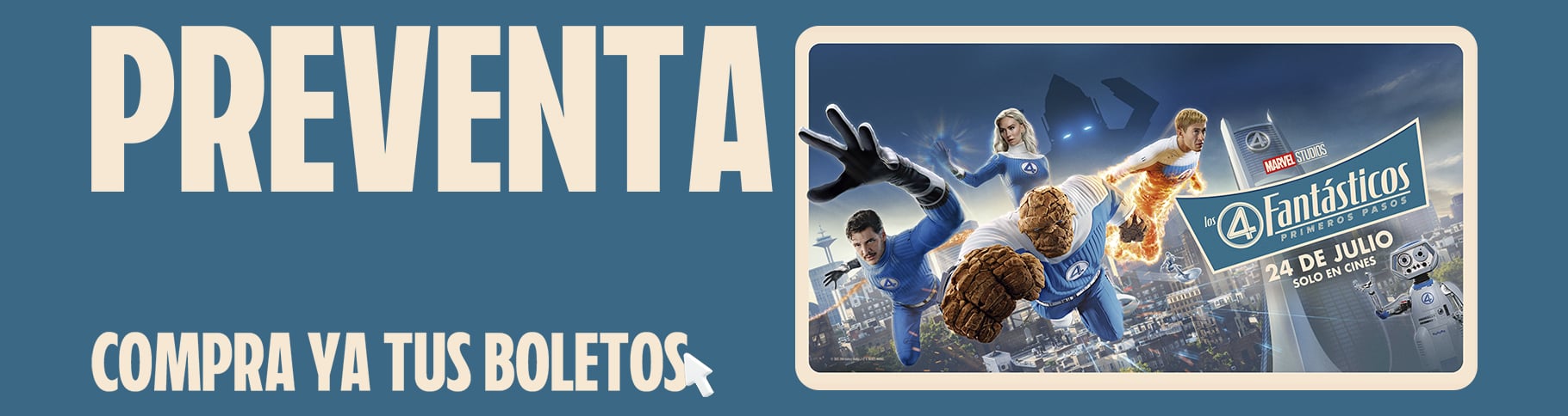 4 Fantásticos - Preventa