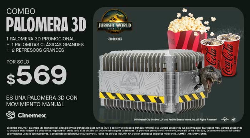 Jurassic World - Palomera 3D